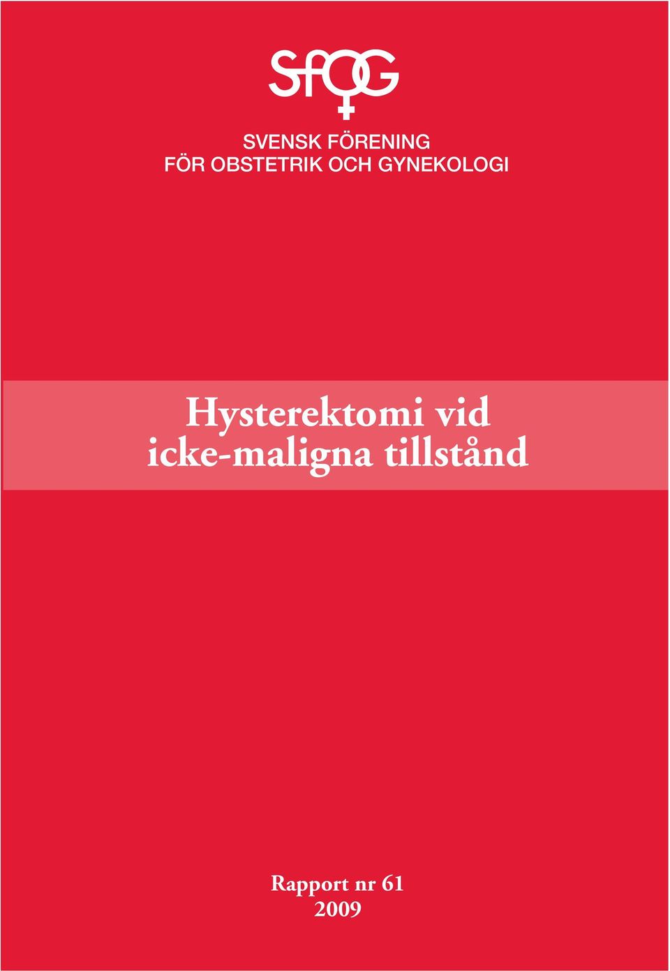 Hysterektomi vid