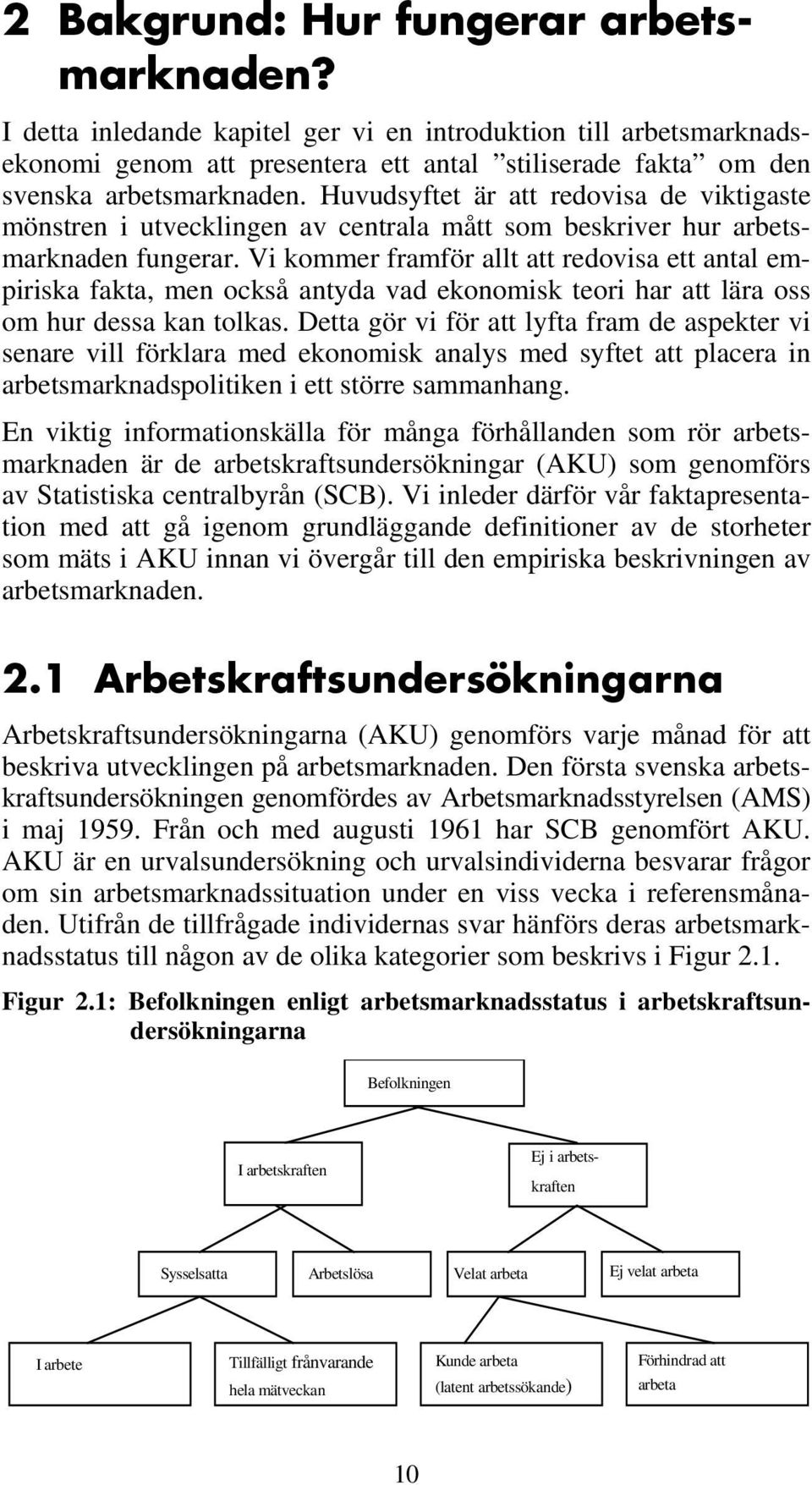 Vi kommer framför allt att redovisa ett antal empiriska fakta, men också antyda vad ekonomisk teori har att lära oss om hur dessa kan tolkas.