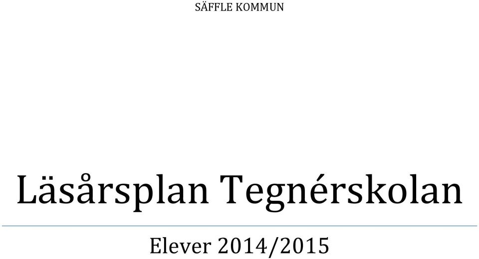 Tegnérskolan