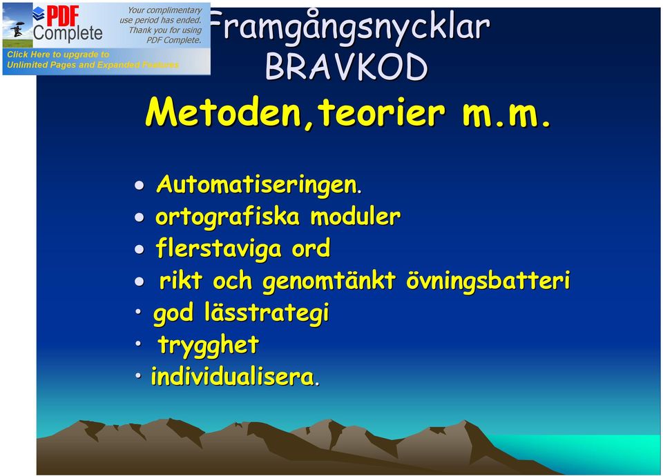 genomtänkt nkt övningsbatteri god lässtrategi