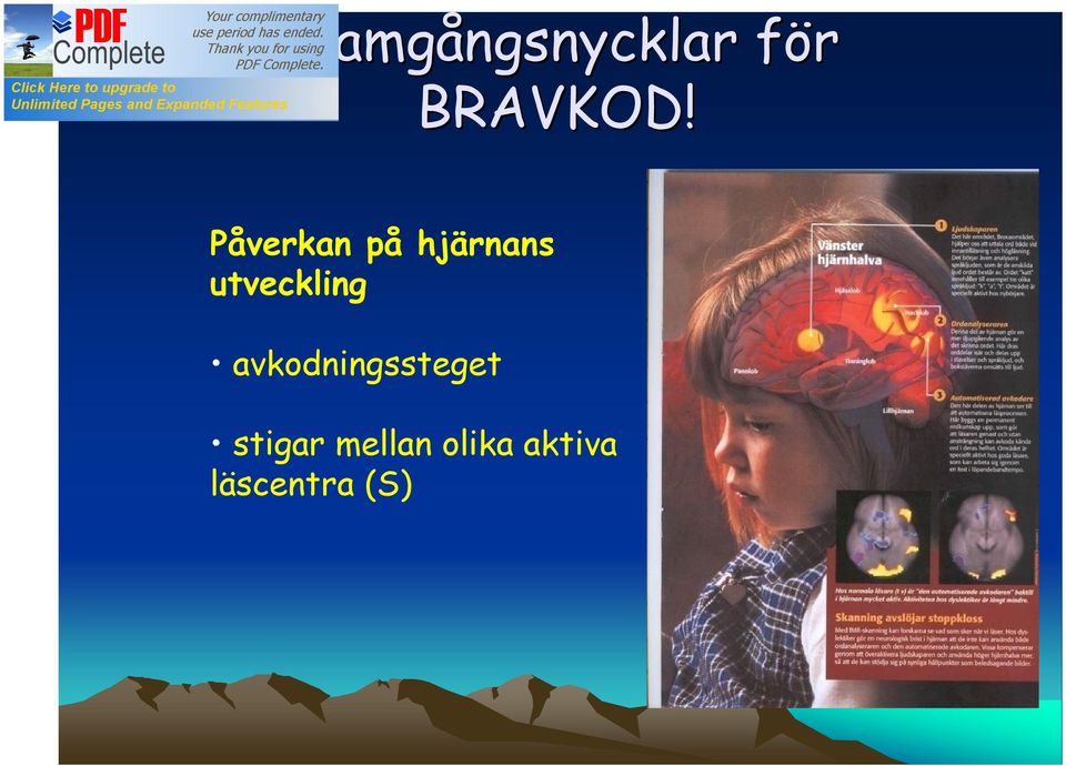utveckling avkodningssteget