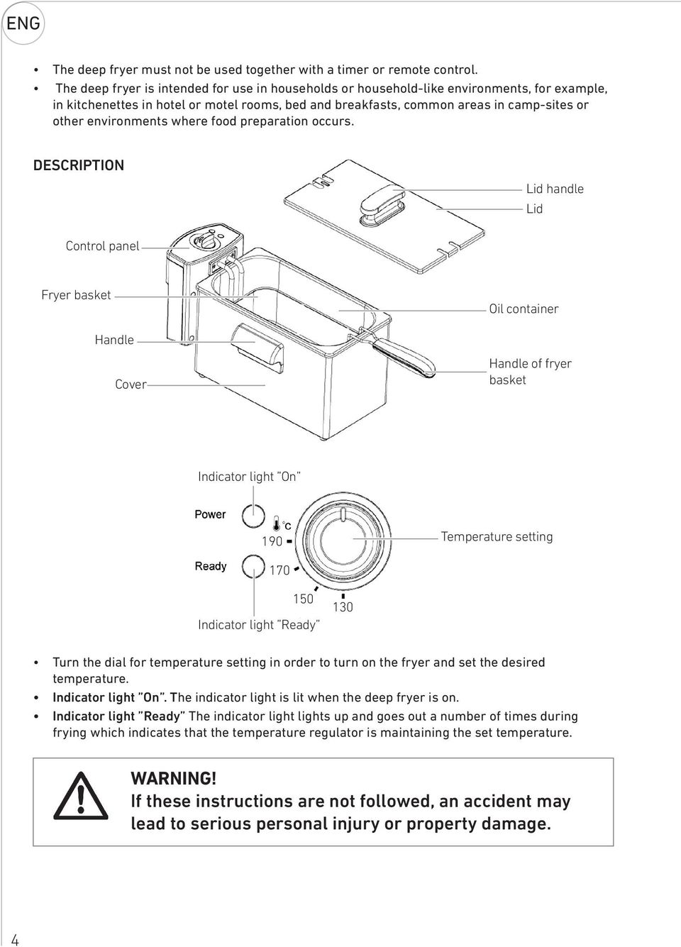 environments where food preparation occurs.