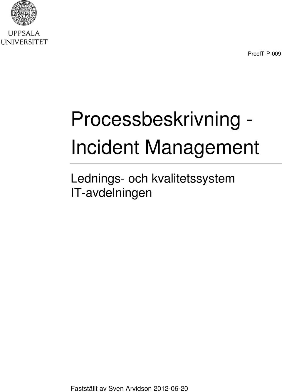 Incident Management