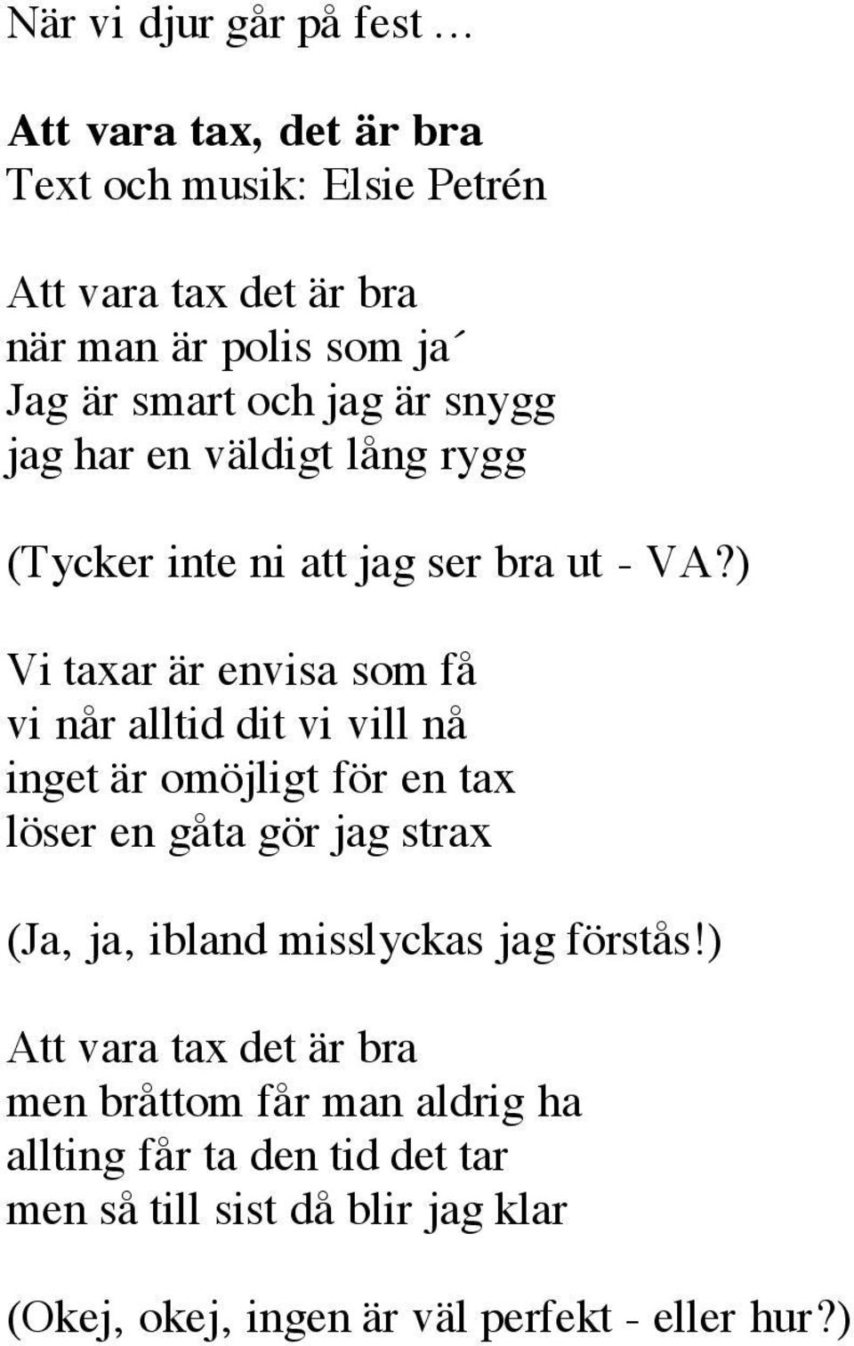 rygg (Tycker inte ni att jag ser bra ut - VA?