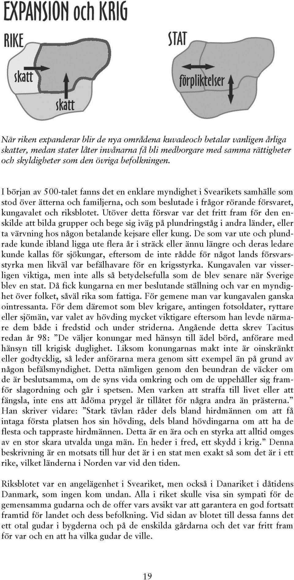 Utöver detta försvar var det fritt fram för den enskilde att bilda grupper och bege sig iväg på plundringståg i andra länder, eller ta värvning hos någon betalande kejsare eller kung.