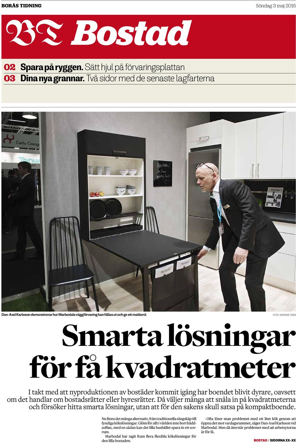 Borås tidning söndag 3 maj 2015 bostad pdf