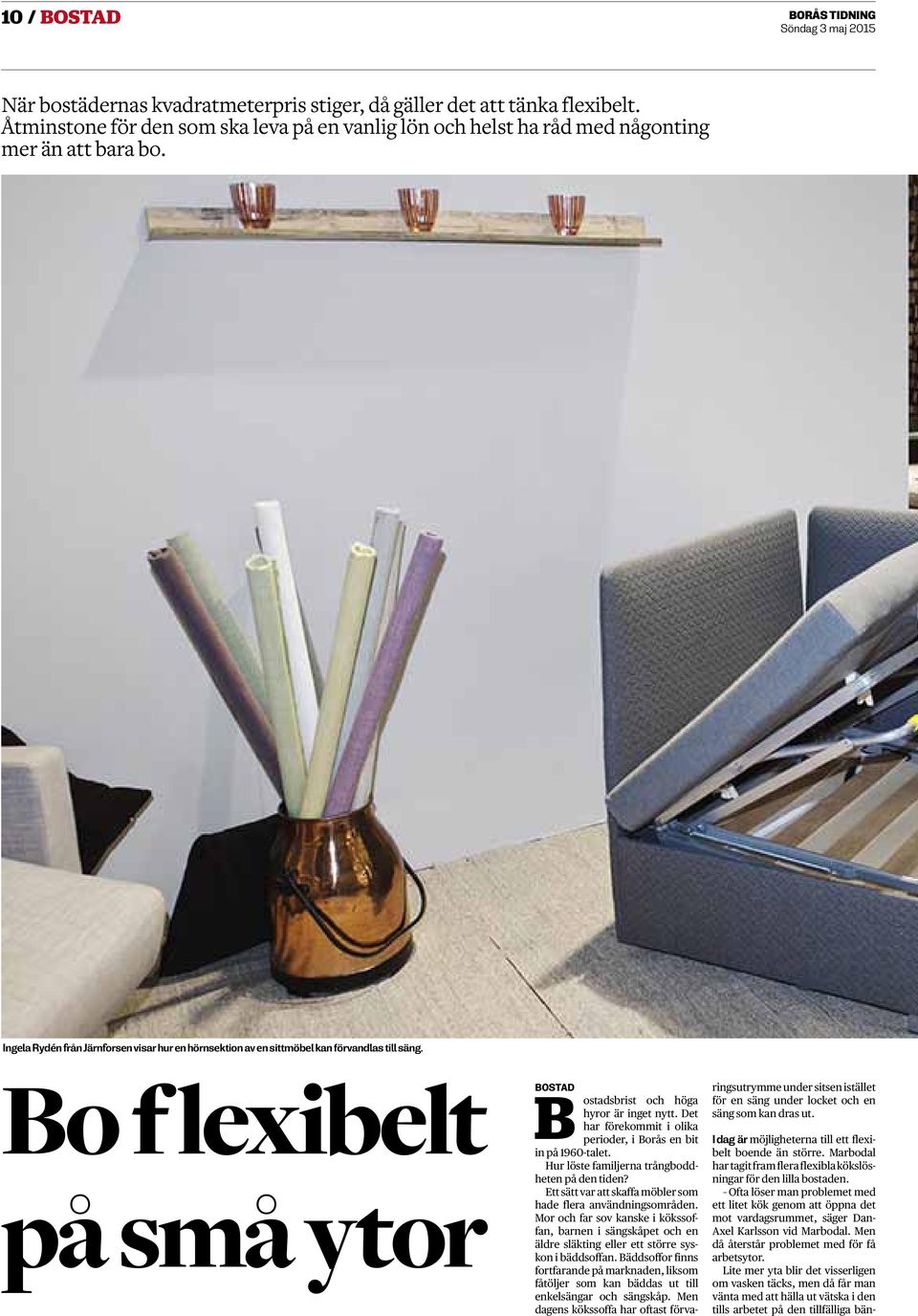 Borås tidning söndag 3 maj 2015 bostad pdf