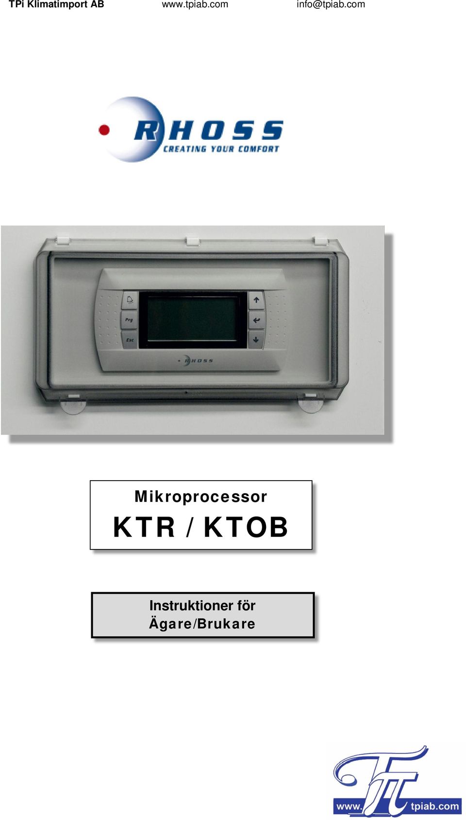 com Mikroprocessor KTR /