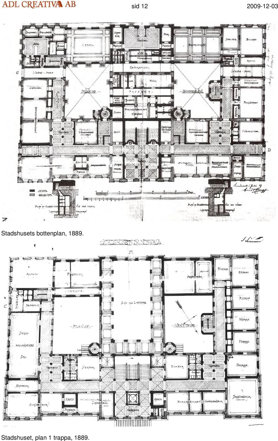 bottenplan, 1889.