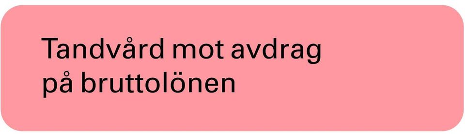 avdrag på