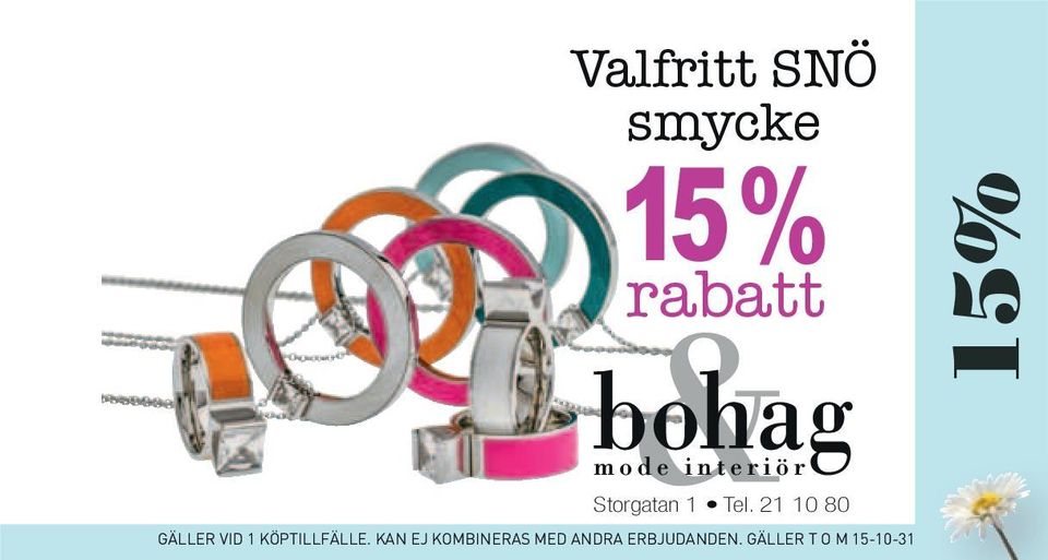 rabatt 15%