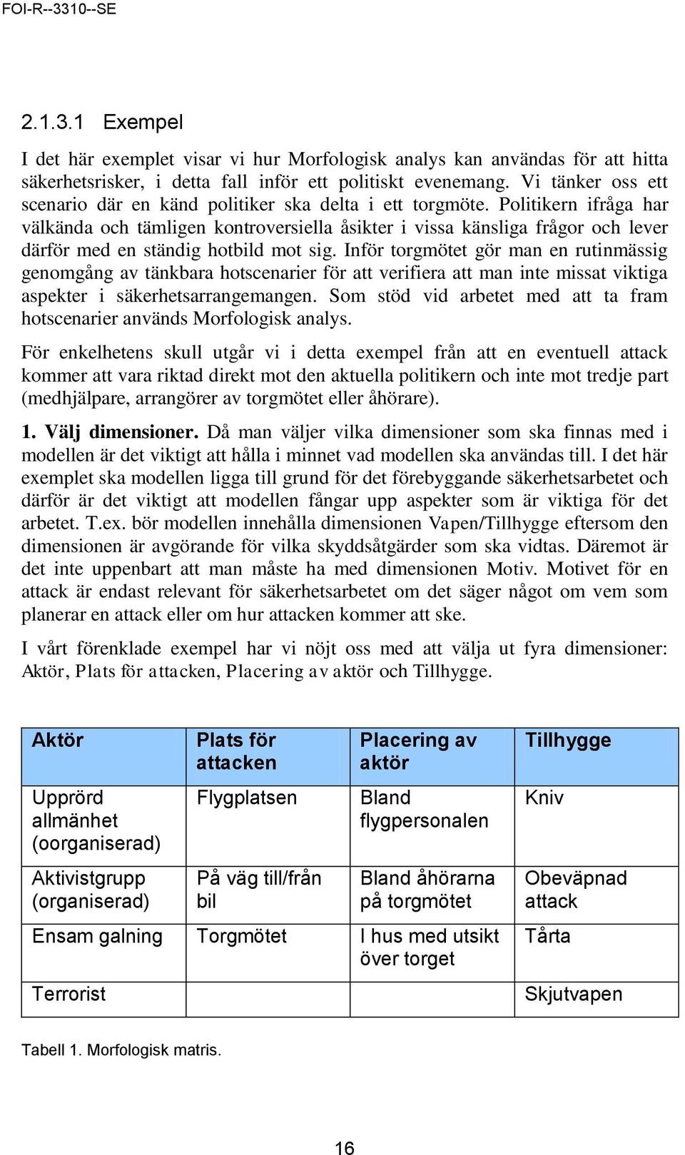 Politikern ifråga har välkända och tämligen kontroversiella åsikter i vissa känsliga frågor och lever därför med en ständig hotbild mot sig.