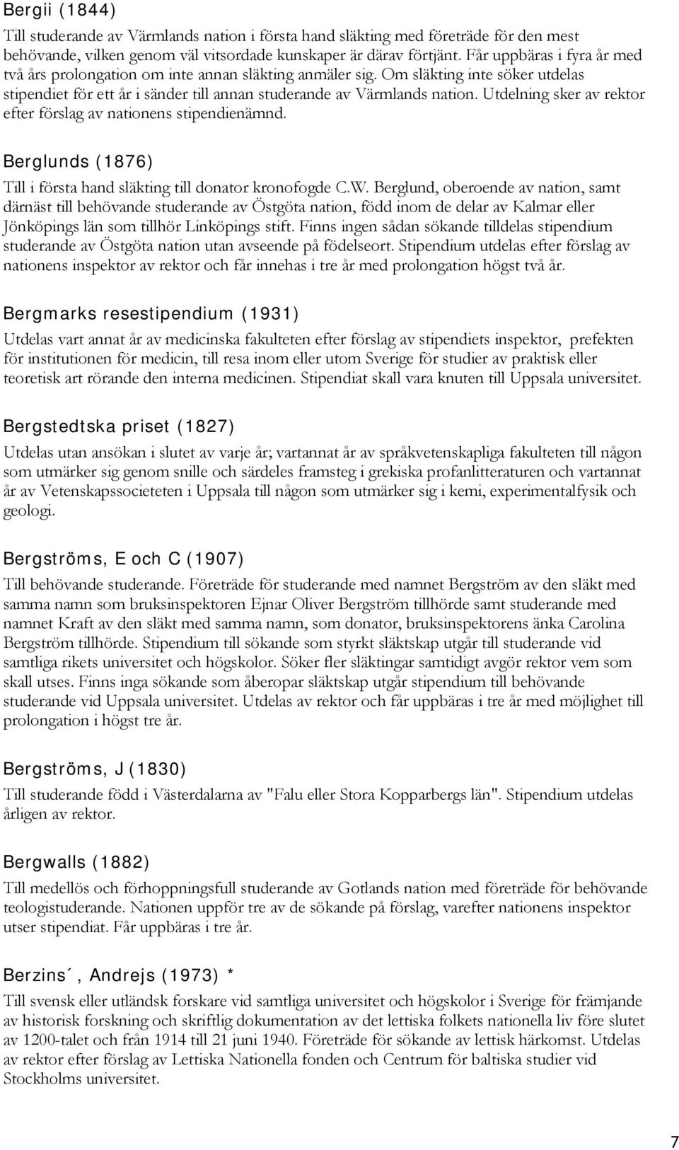 Stipendie handbok. Samtliga stipendier och anslag - PDF Gratis ...