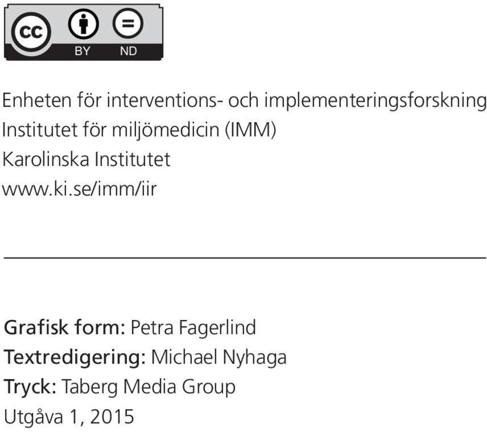 Karolinska Institutet www.ki.