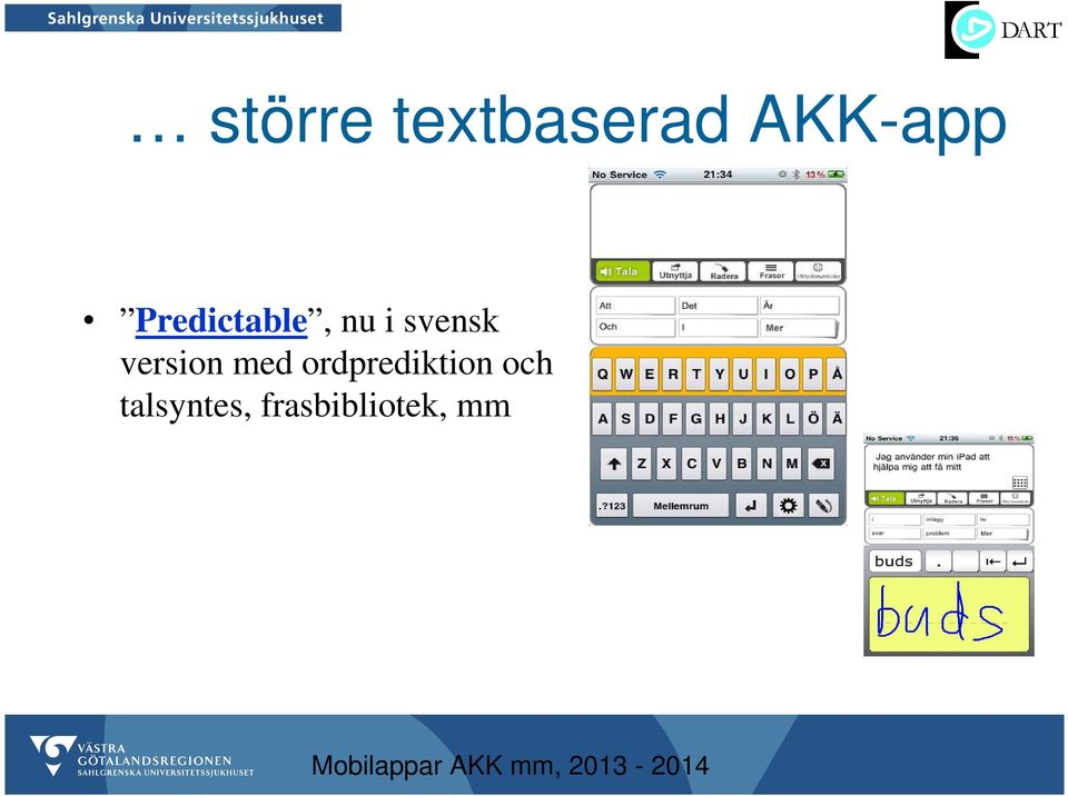 version med ordprediktion