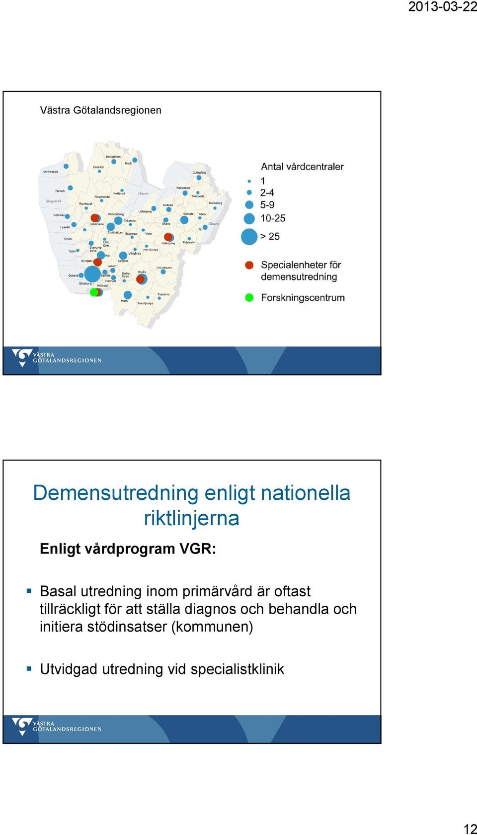 primärvård är oftast tillräckligt för att ställa diagnos och