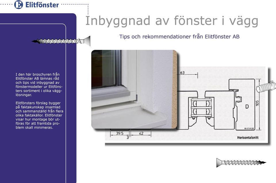 olika vägglösningar.