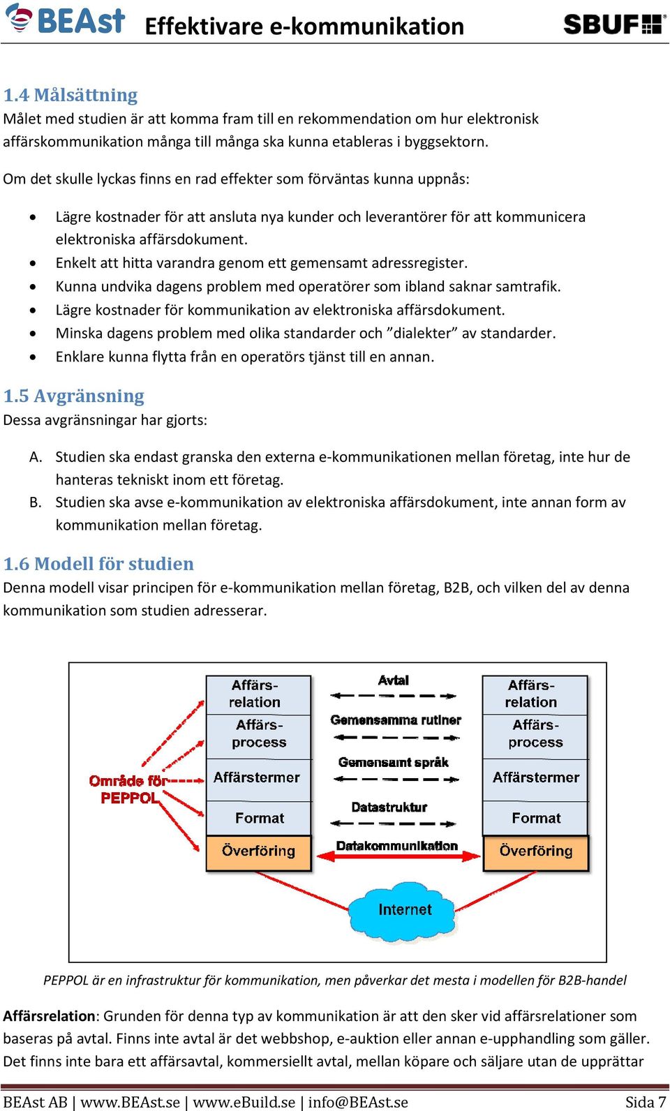 Enkelt att hitta varandra genom ett gemensamt adressregister. Kunna undvika dagens problem med operatörer som ibland saknar samtrafik. Lägre kostnader för kommunikation av elektroniska affärsdokument.