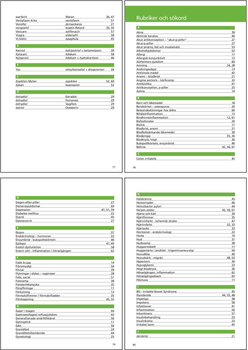 Femanest 29 östradiol Vagifem 29 östriol Ovesterin 29 Rubriker och sökord A Akne 39 Aktinisk keratos 40 Akut antikonception akut-p-piller 27 Akut-p-piller 27 Akut smärta, led och muskelvärk 53