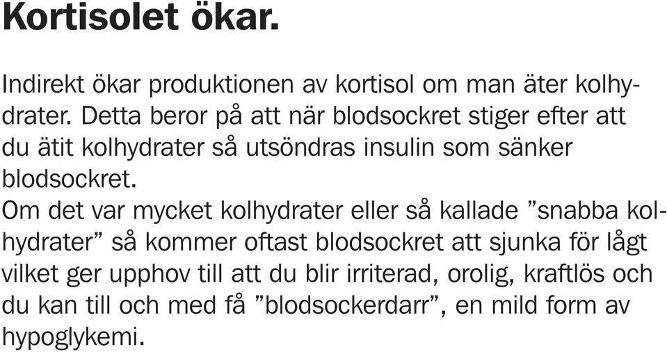 blodsockret.