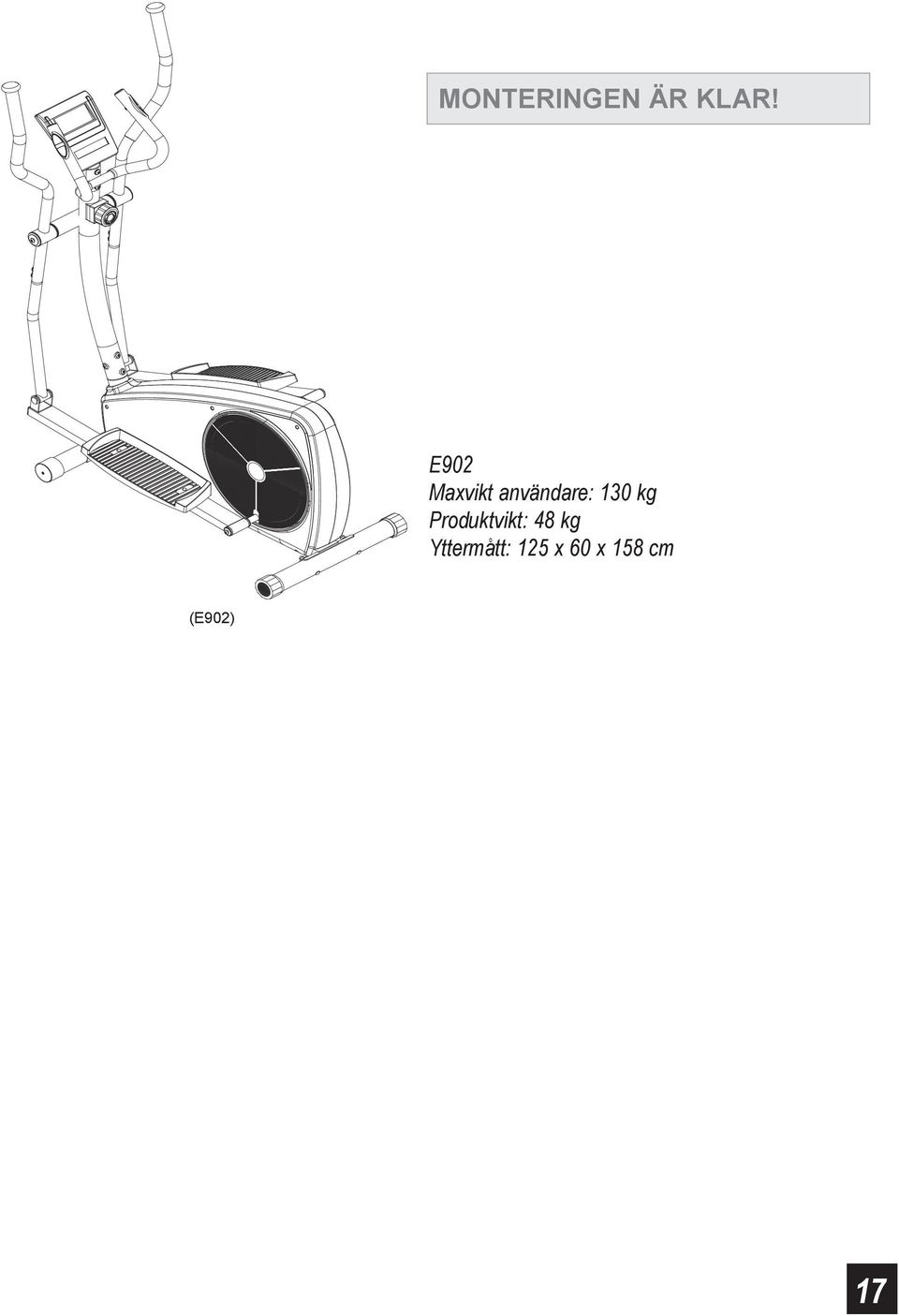 kg Produktvikt: 48 kg