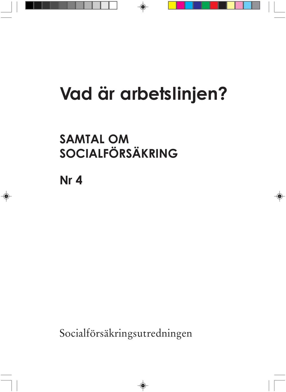SOCIALFÖRSÄKRING Nr