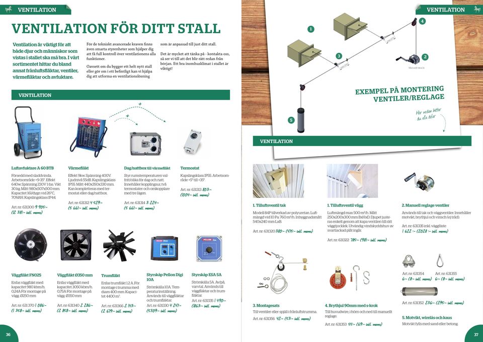 För de tekniskt avancerade kraven finns även smarta styrenheter som hjälper dig att få full kontroll över ventilationens alla funktioner.