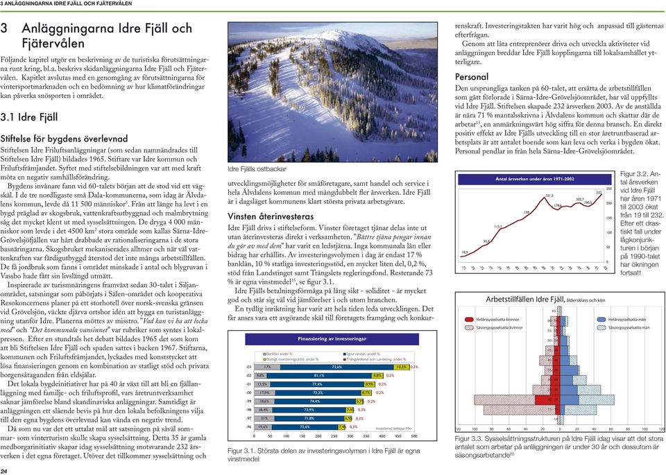 1 Idre Fjäll Stiftelse för bygdens överlevnad Stiftelsen Idre Friluftsanläggningar (som sedan namnändrades till Stiftelsen Idre Fjäll) bildades 1965. Stiftare var Idre kommun och Friluftsfrämjandet.