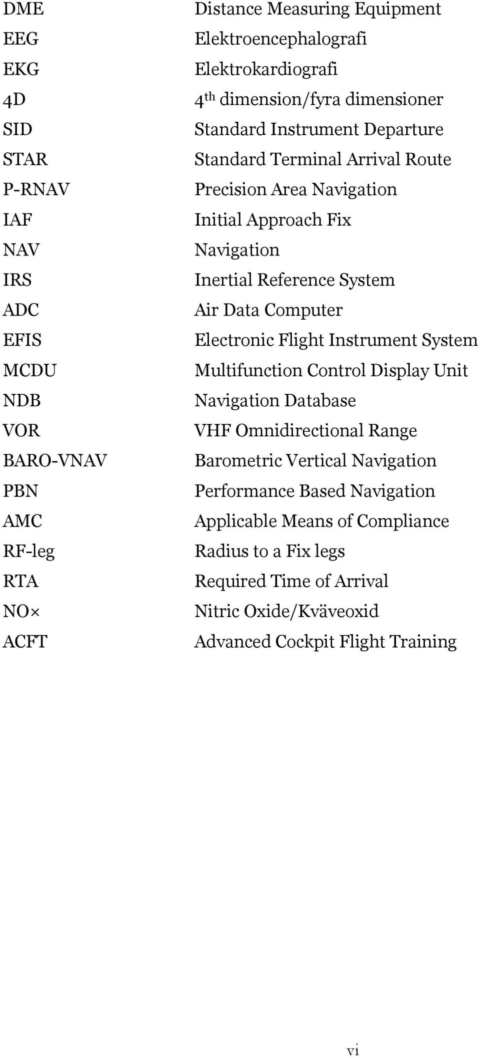 Navigation Inertial Reference System Air Data Computer Electronic Flight Instrument System Multifunction Control Display Unit Navigation Database VHF Omnidirectional