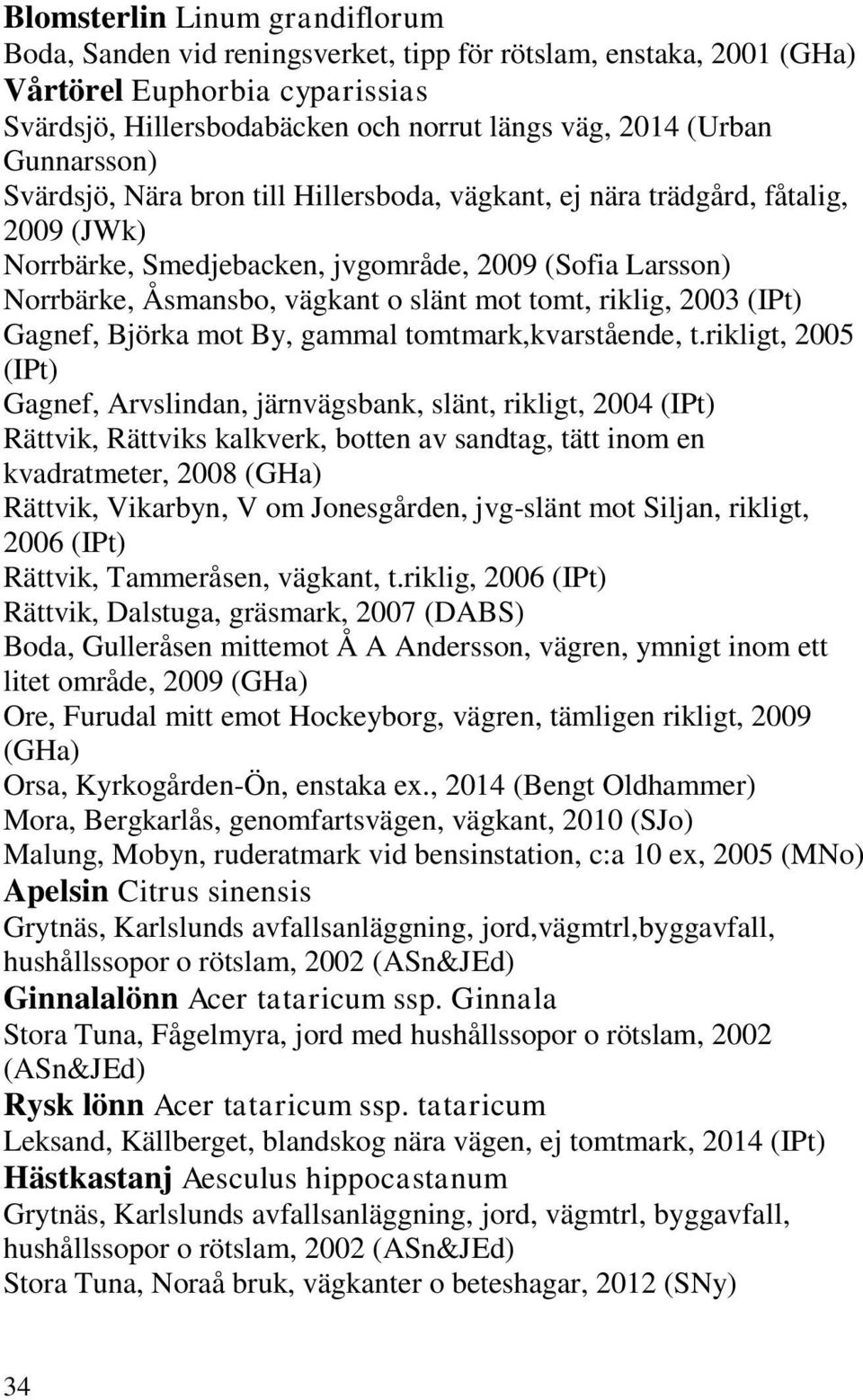 tomt, riklig, 2003 (IPt) Gagnef, Björka mot By, gammal tomtmark,kvarstående, t.