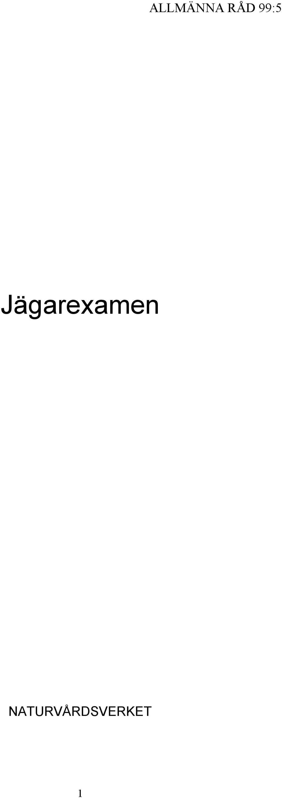 Jägarexamen