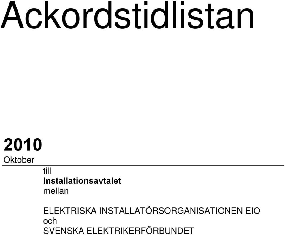 ELEKTRISKA