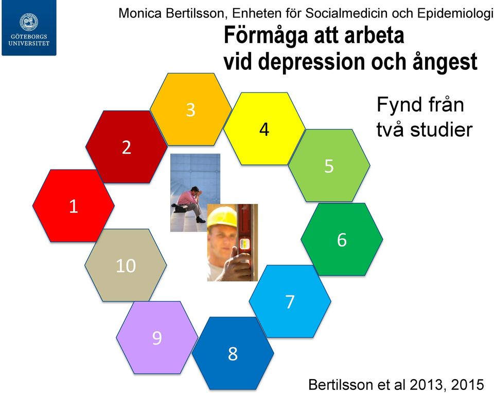 5 Fynd från två studier 1 10