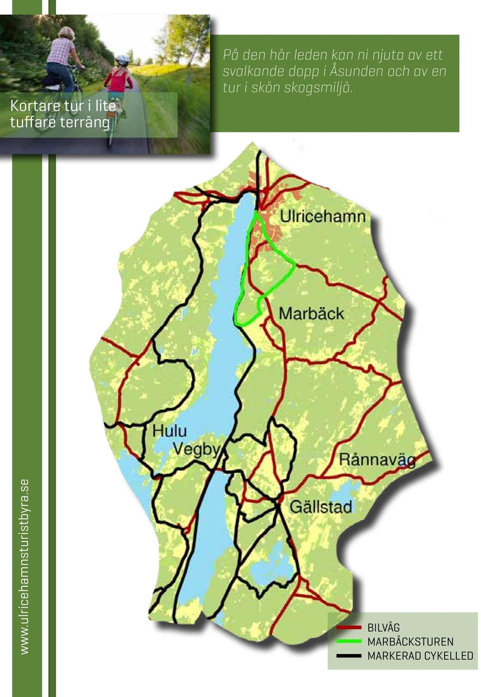 Åsunden och av en tur i skön skogsmiljö. www.