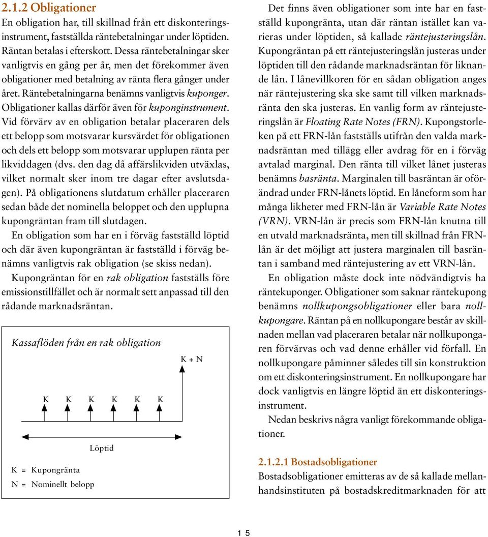 Obligationer kallas därför även för kuponginstrument.