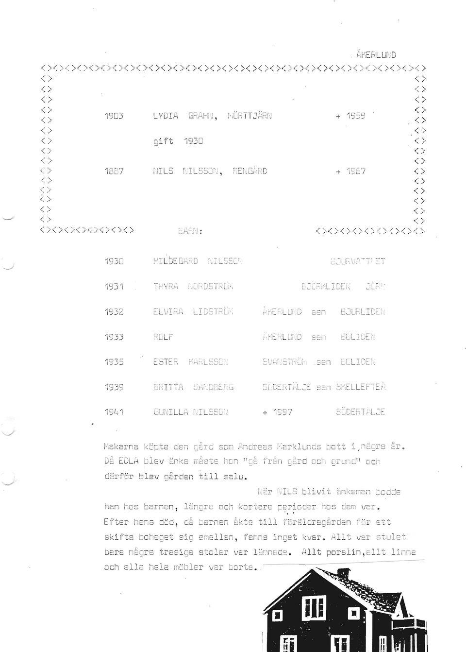 SGDEF\HLJE [<okarna kgpte cien e o r. D2 EDU-\ blev 2n ka jt,ås t. e i~g n!i ;~ f d n ~ E. I' d cch QTund tl och d2rför blev går den t ill salu.