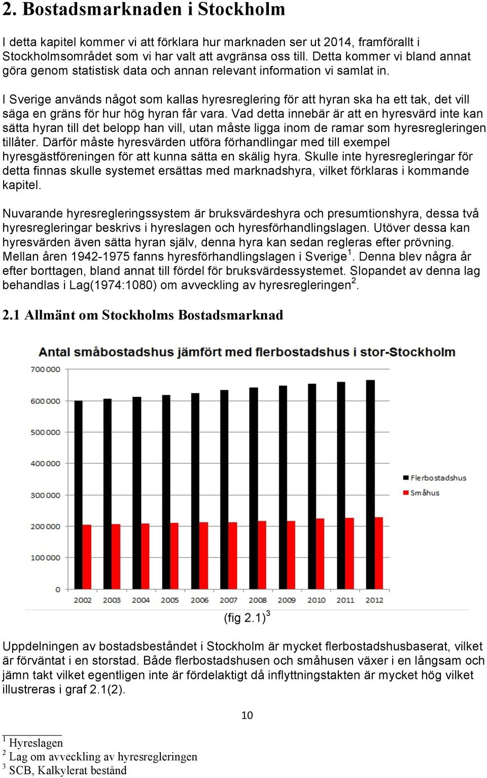 I Sverige används något som kallas hyresreglering för att hyran ska ha ett tak, det vill säga en gräns för hur hög hyran får vara.