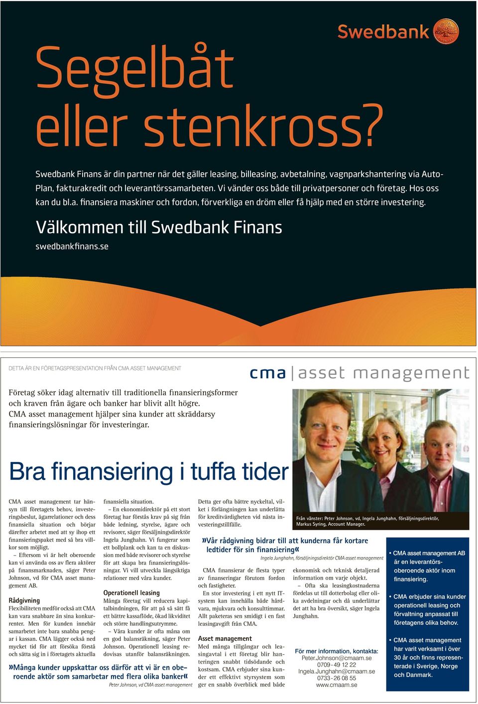 Välkommen till Swedbank Finans swedbankfinans.