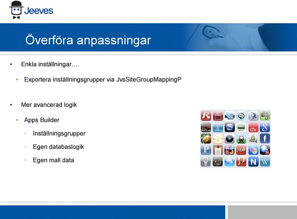 JvsSiteGroupMappingP Mer avancerad logik Apps