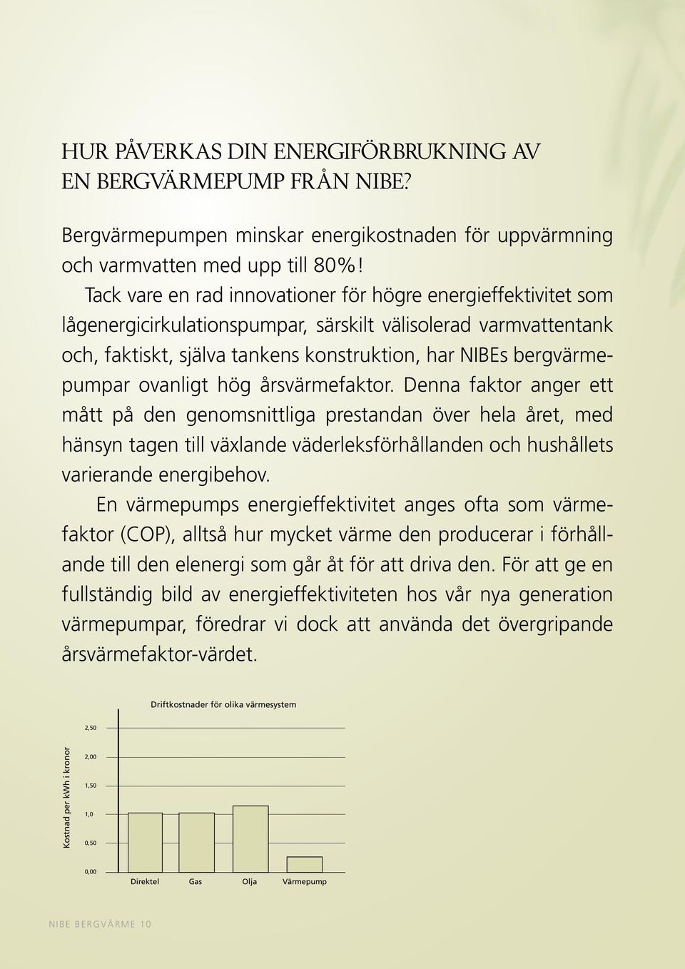 ovanligt hög årsvärmefaktor. Denna faktor anger ett 0,250 0,200 varierande 0,150 energibehov.