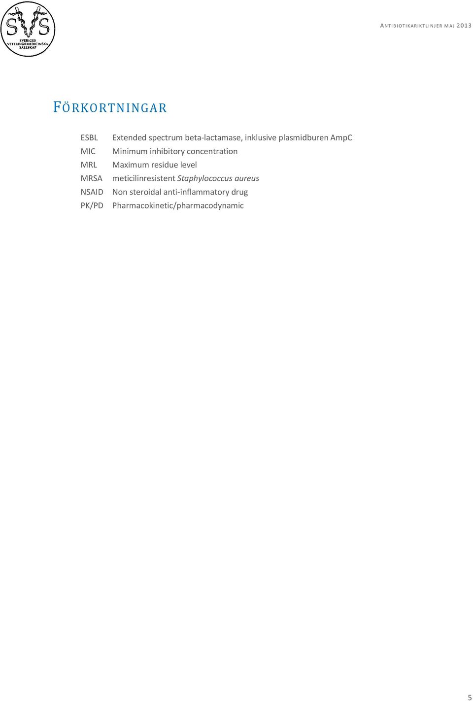 concentration Maximum residue level meticilinresistent