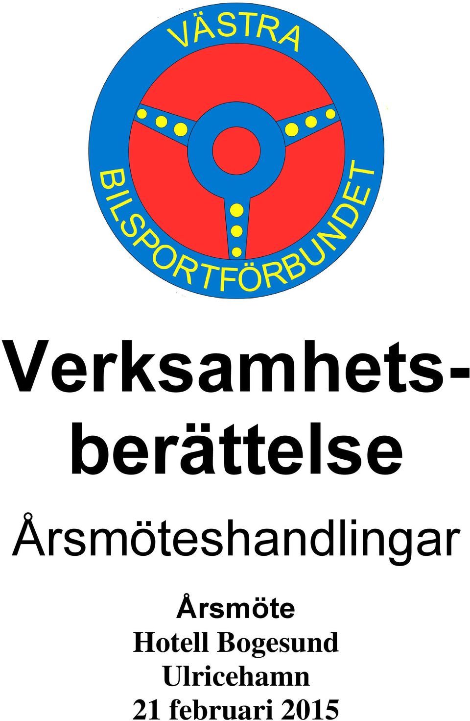 Årsmöteshandlingar
