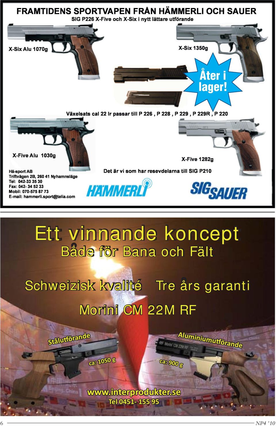 Schweizisk kvalité Tre års garanti Morini CM 22M RF