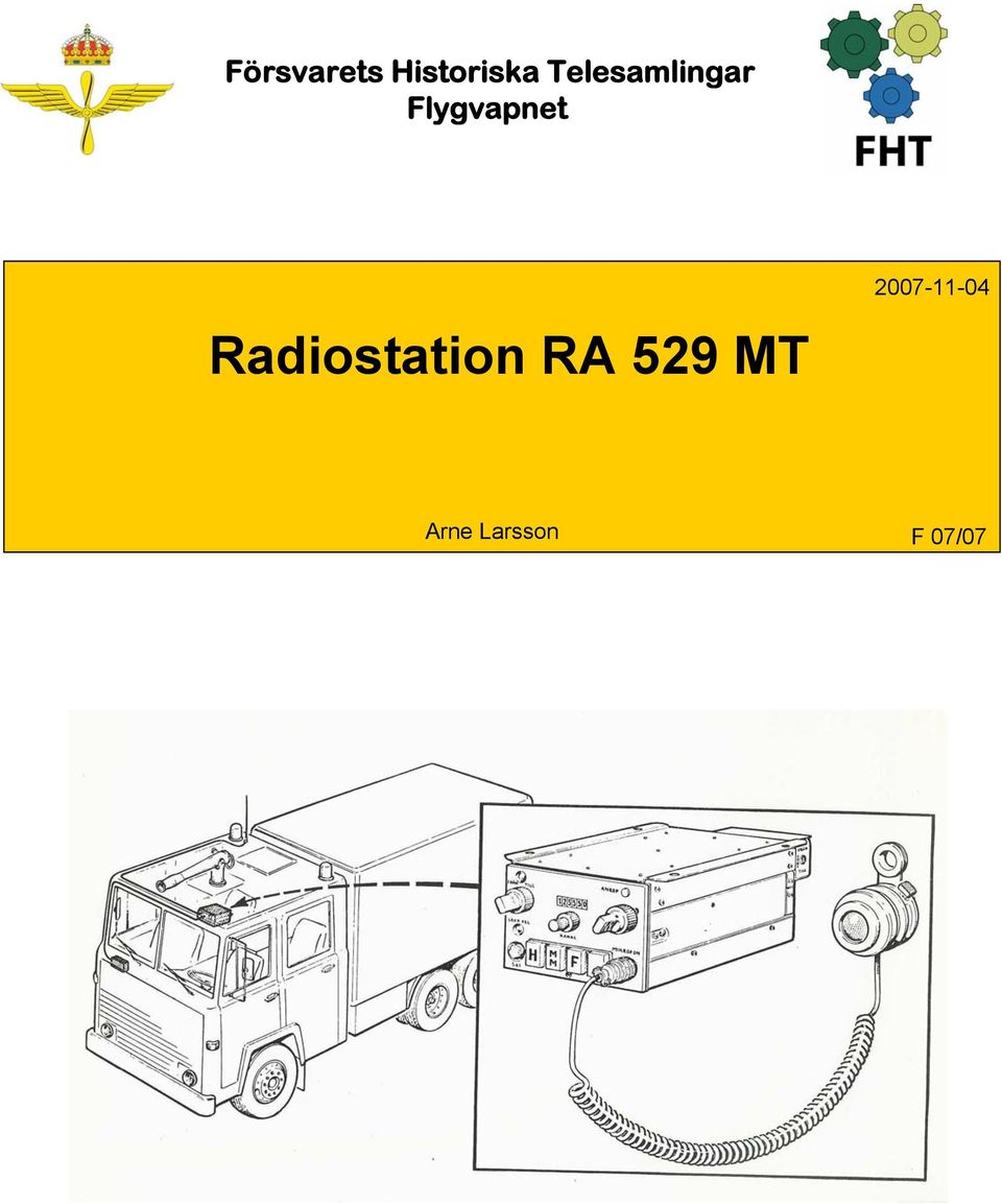Radiostation RA 529 MT