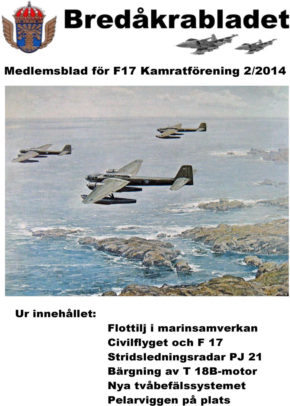 Civilflyget och F 17 Stridsledningsradar PJ 21