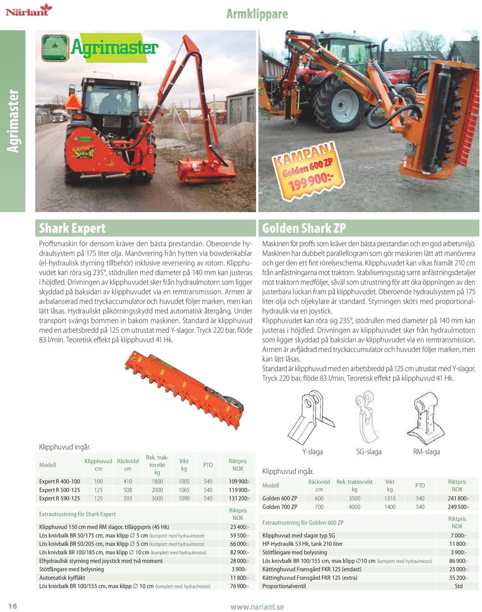 Drivningen av klipphuvudet sker från hydraulmotorn som ligger skyddad på baksidan av klipphuvudet via en remtransmission.