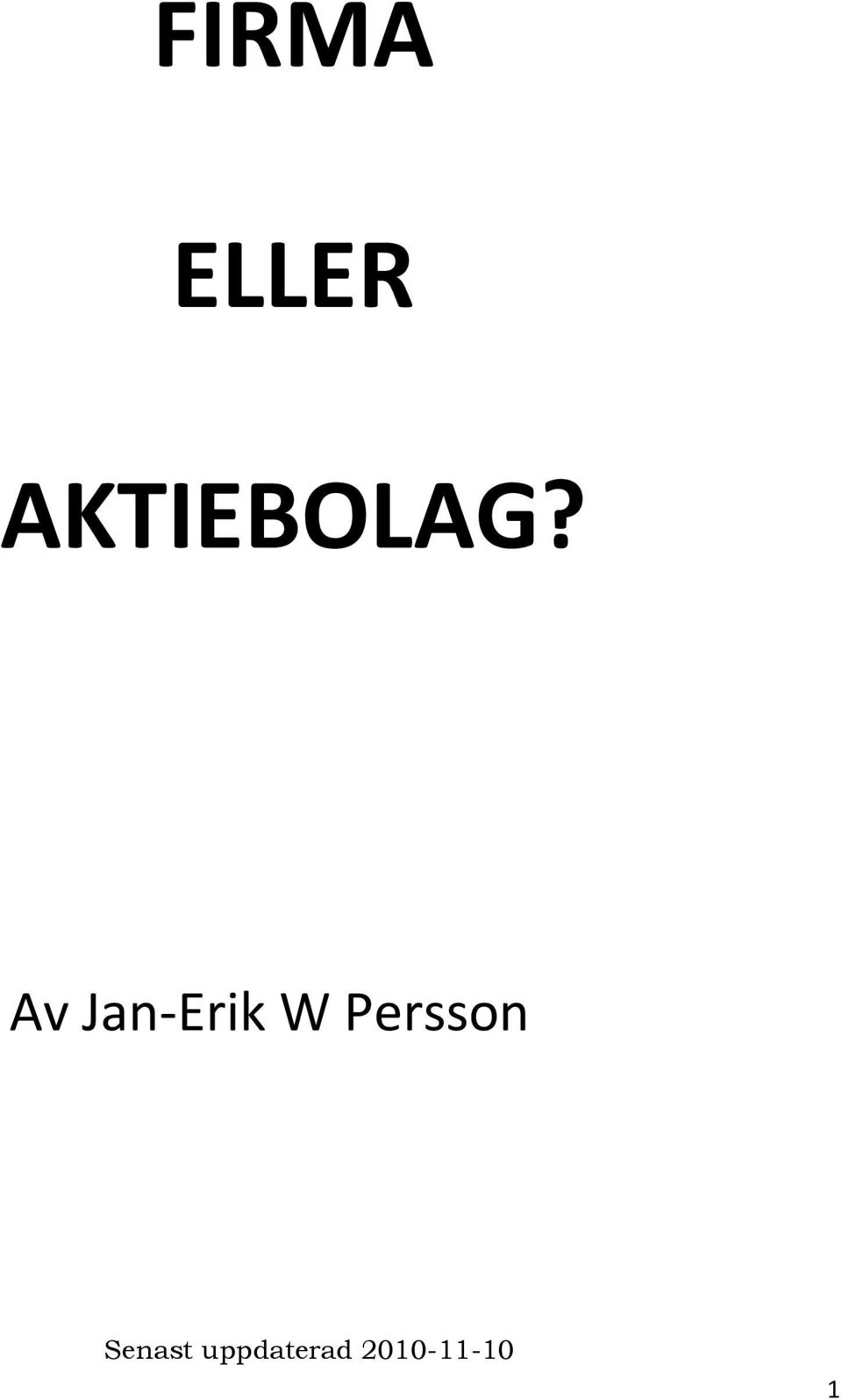 Av Jan-Erik W