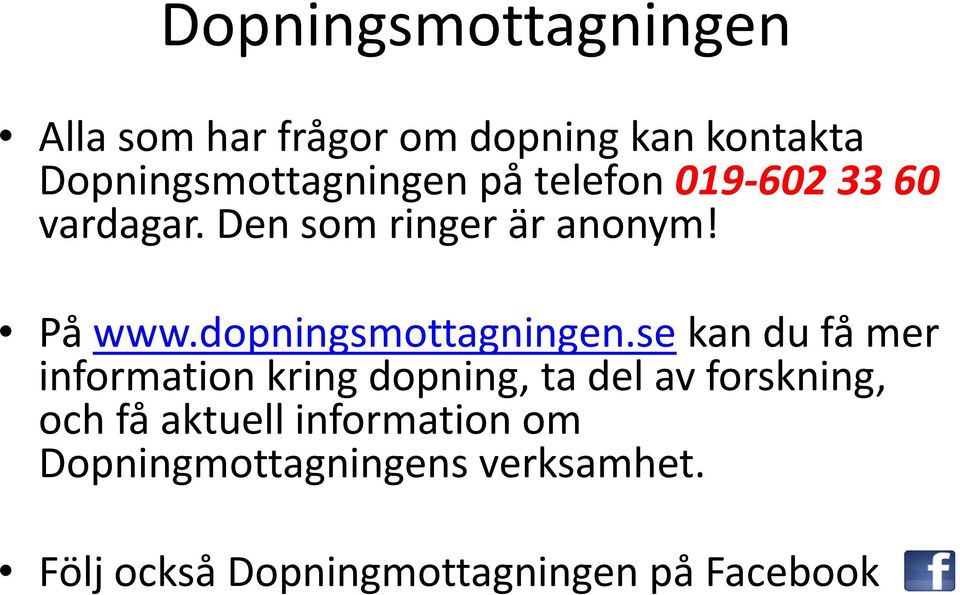 dopningsmottagningen.