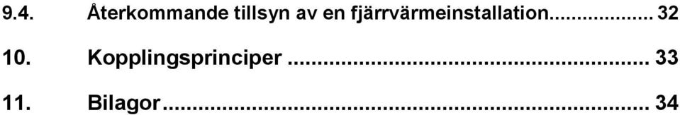 fjärrvärmeinstallation.