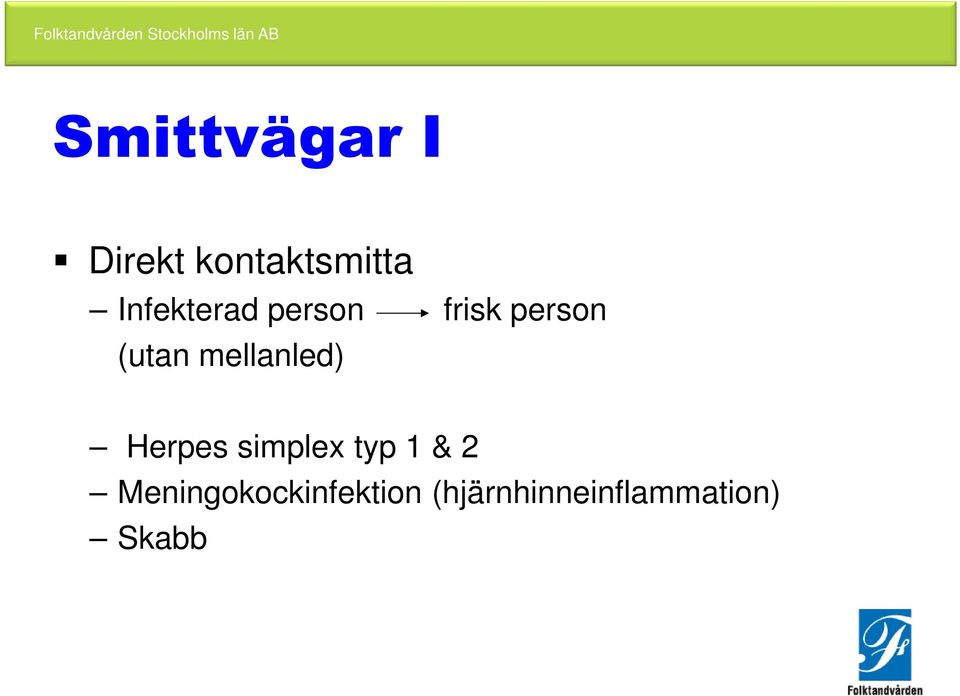 mellanled) Herpes simplex typ 1 & 2